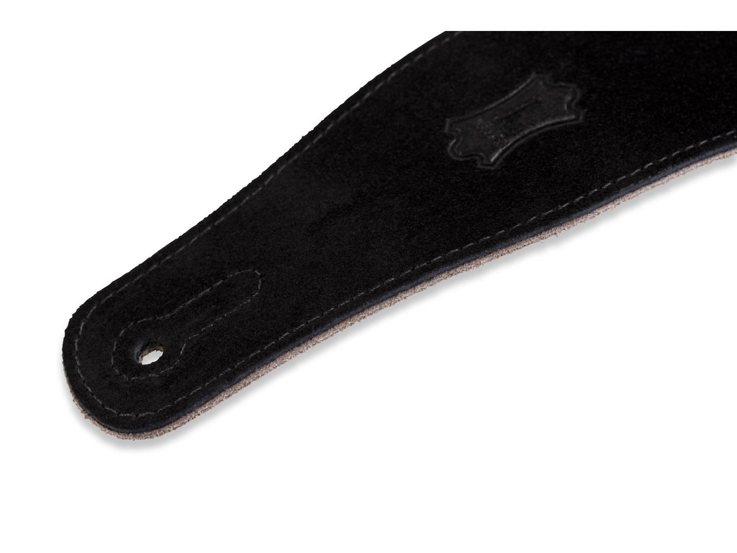 Correa para Guitarra Eléctrica 6,4cm Gamuza L:94-137cm Black-3