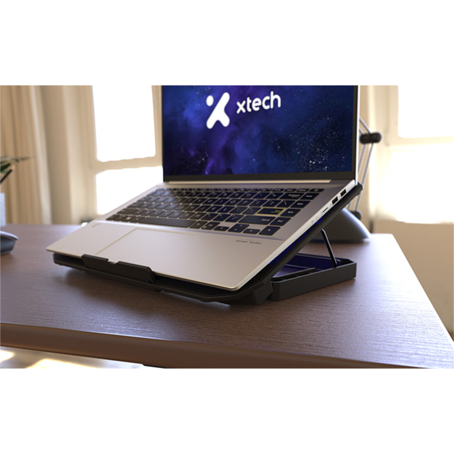 Base de Enfriamiento USB Ajustable para Notebooks 15,6"-4