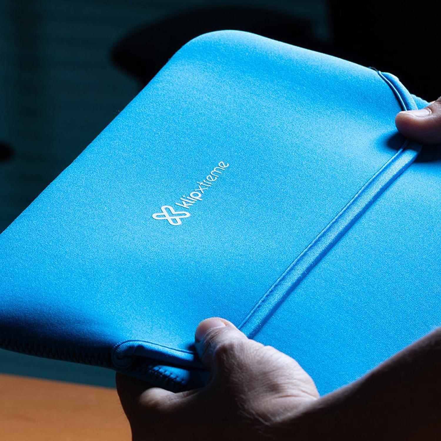 Funda 15.6" Negro, Azul-6