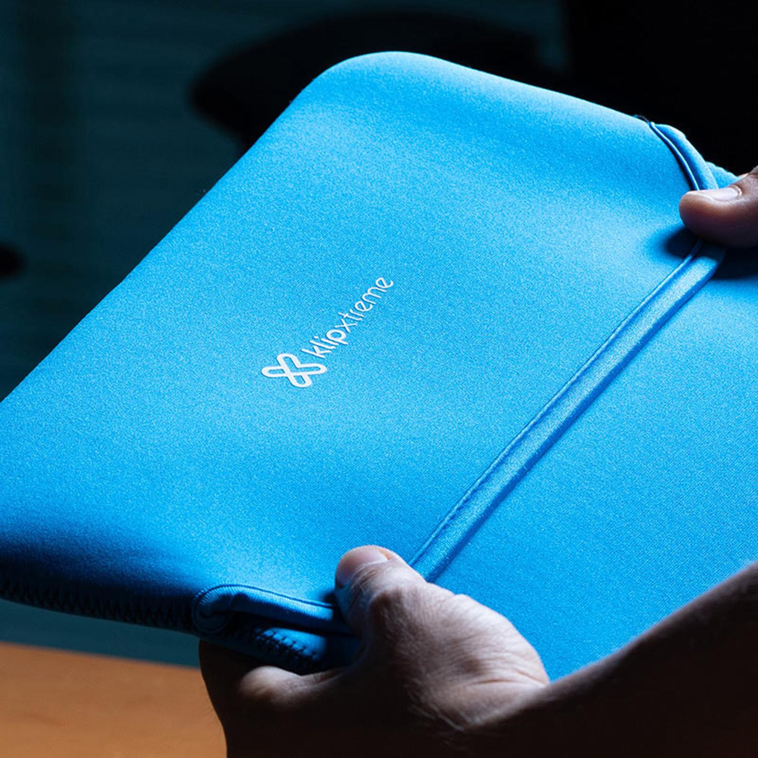 Funda 15.6" Negro, Azul-6