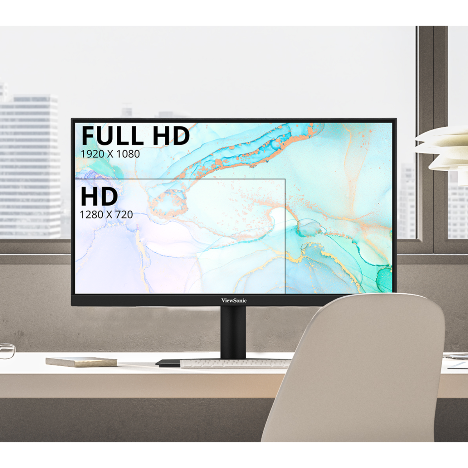 Monitor ViewSonic VA220A-H 22" FHD 120Hz 1ms VA-8