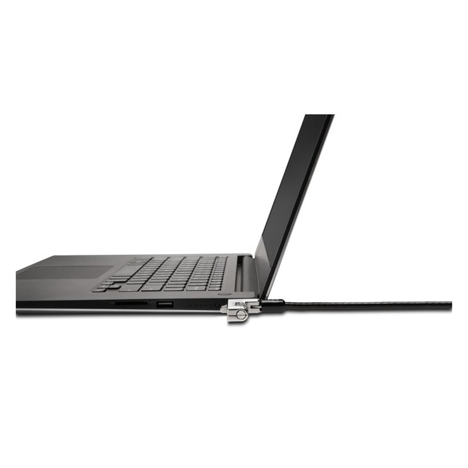 Candado de combinación Ultrafino 2 en 1 para Notebook Negro-4