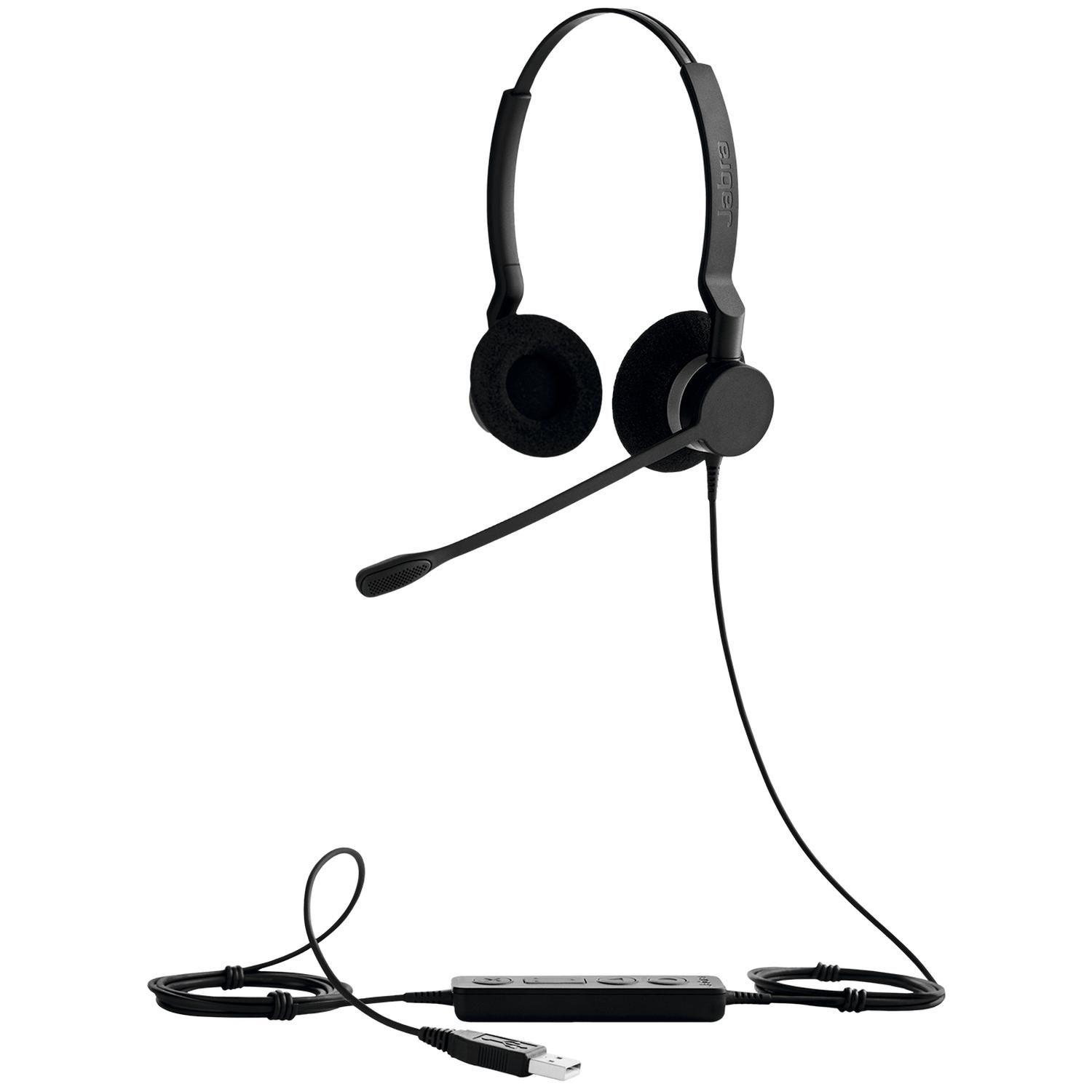 Auriculares On-Ear Alámbrico Jabra BIZ 2300 USB MS Duo Negro-3