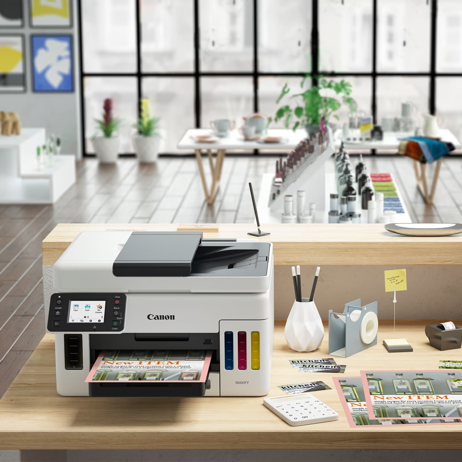 Impresora Multifuncional Maxify GX6010 Color Wifi-8