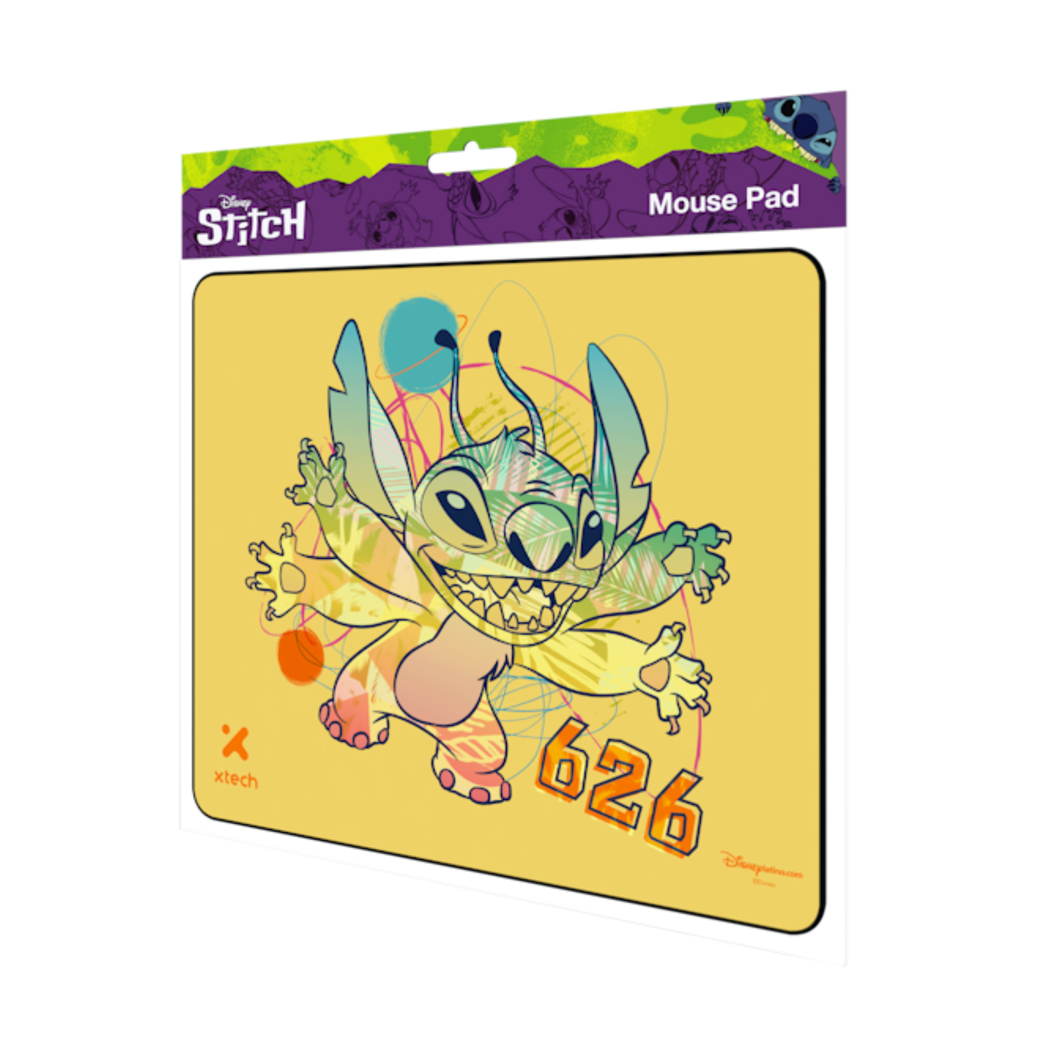 Mouse Pad Disney Stitch 22x18 cm Amarillo-5
