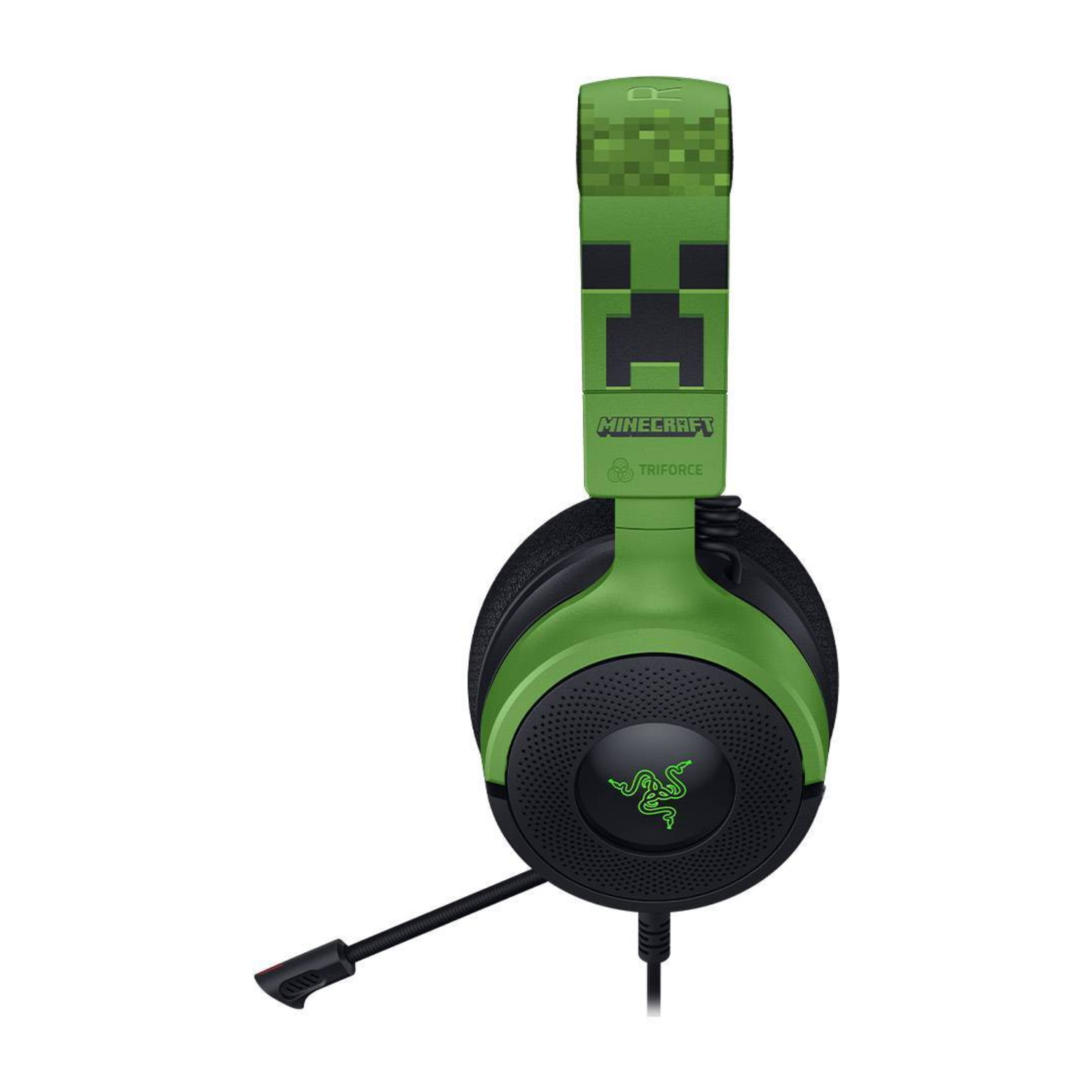 Audífonos Razer Kraken V4 X Minecraft Verde-2