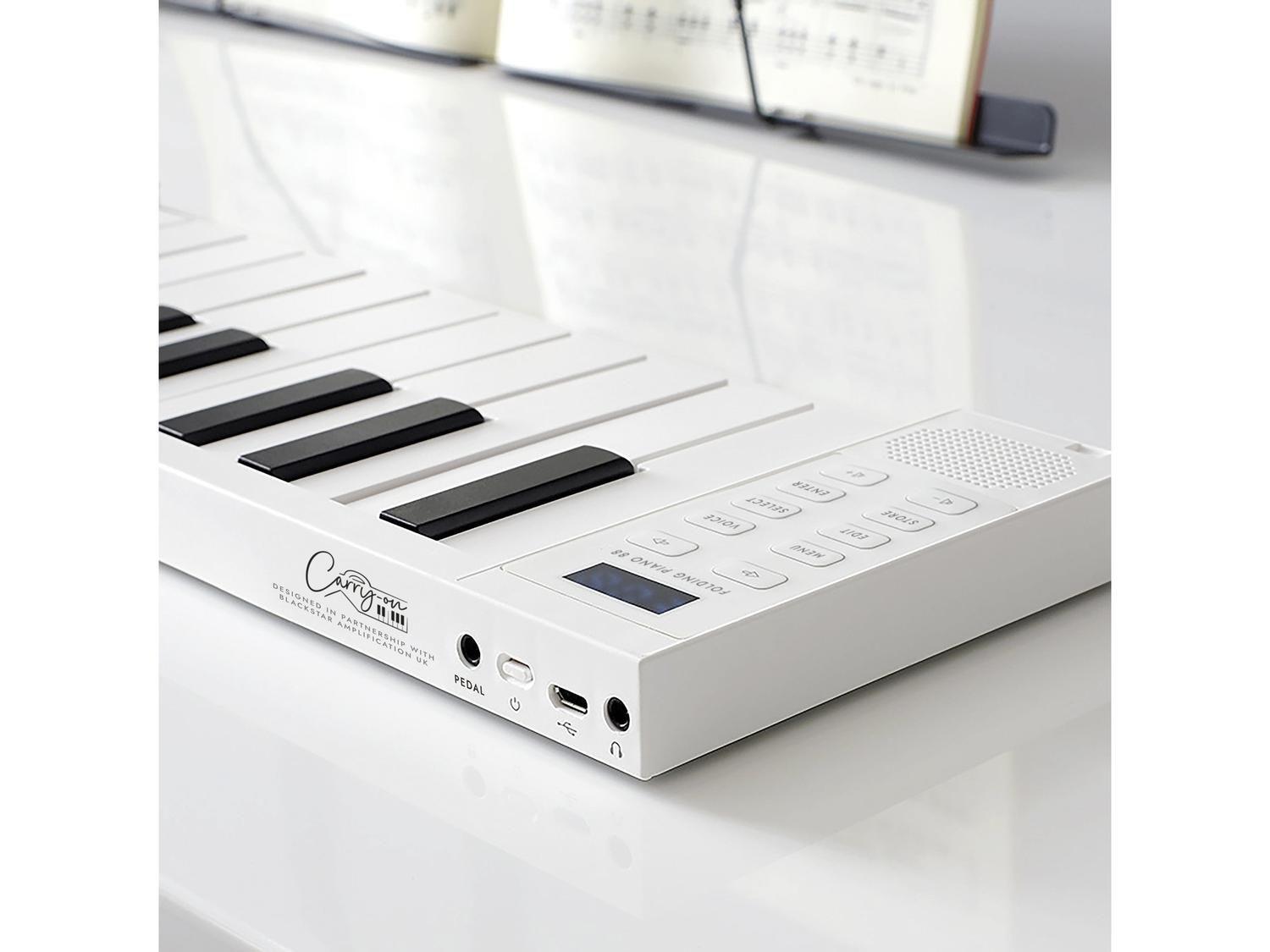 Piano PLEGABLE 88teclas, 128sonid, Parlant,USB, MIDI-3