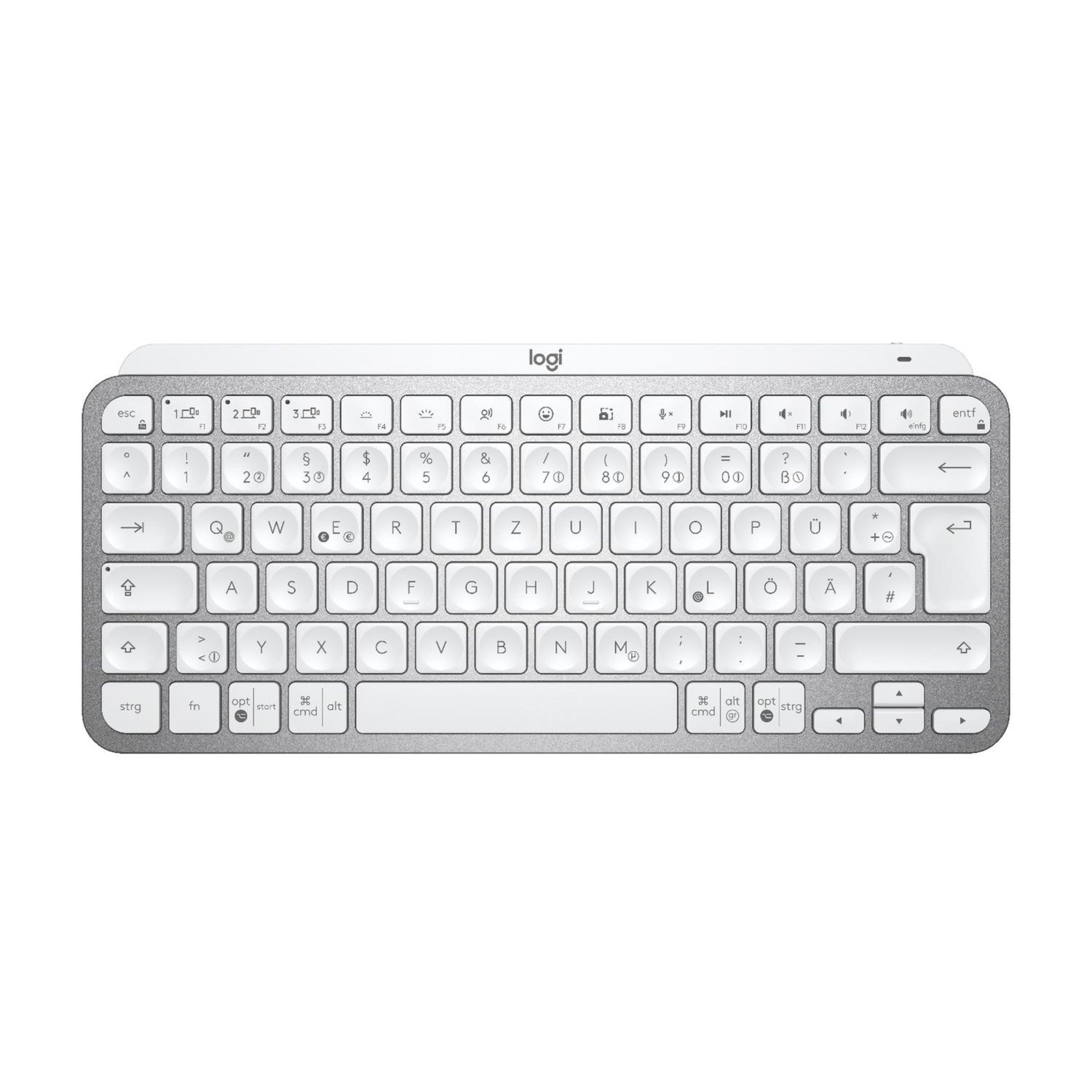 Teclado MX Keys Mini Inalámbrico Aluminio Blanco-3
