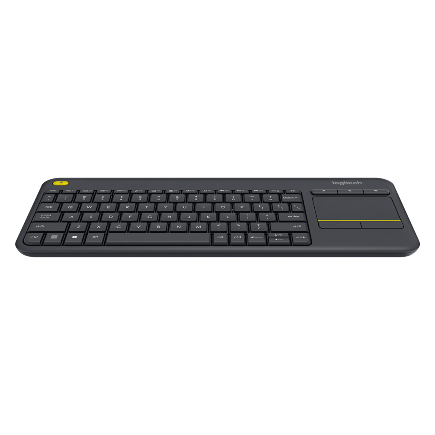 Teclado Inalámbrico Logitech K400 Plus Touchpad-1