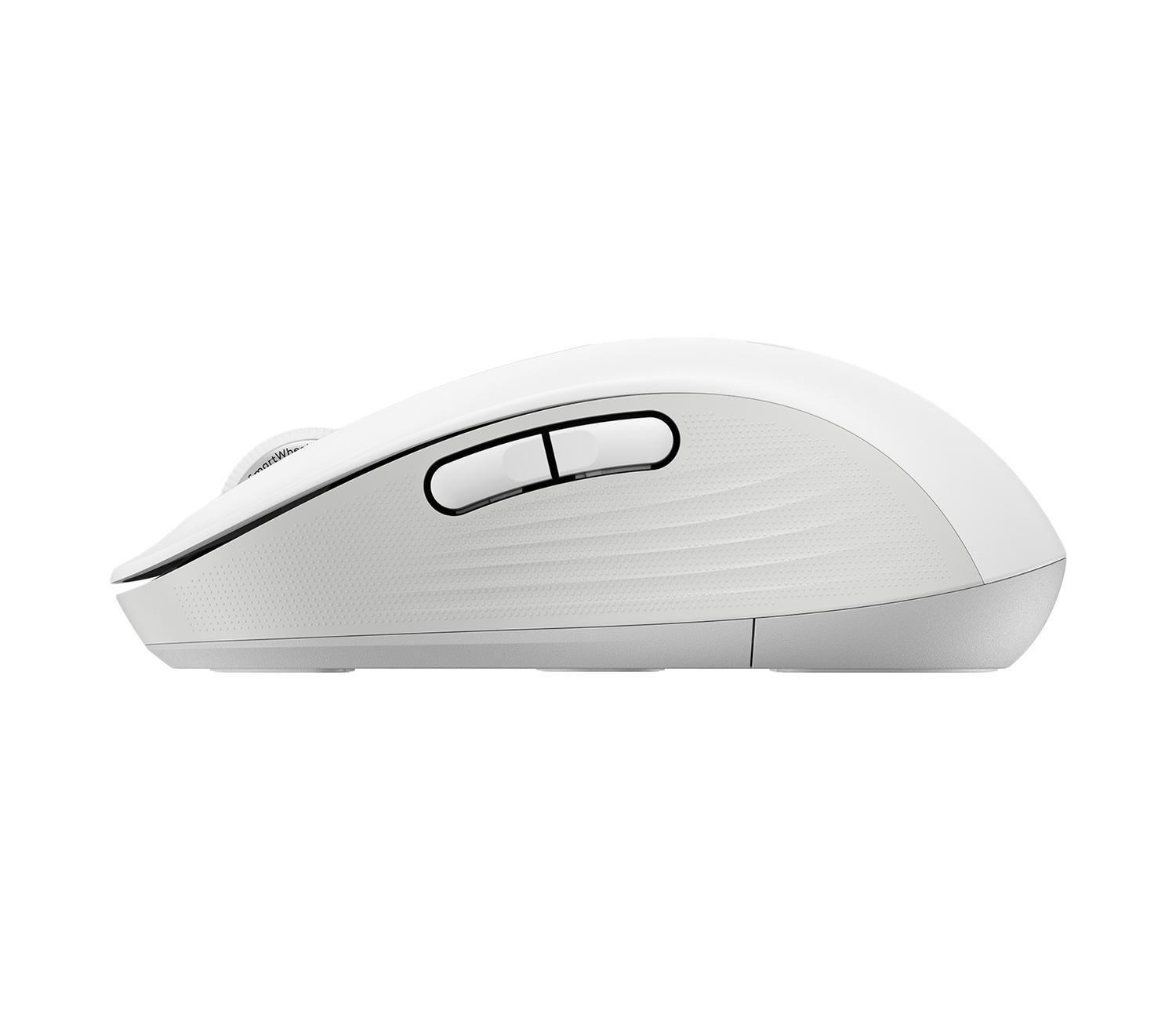 Mouse Inalambrico Signature M650 L Blanco-4