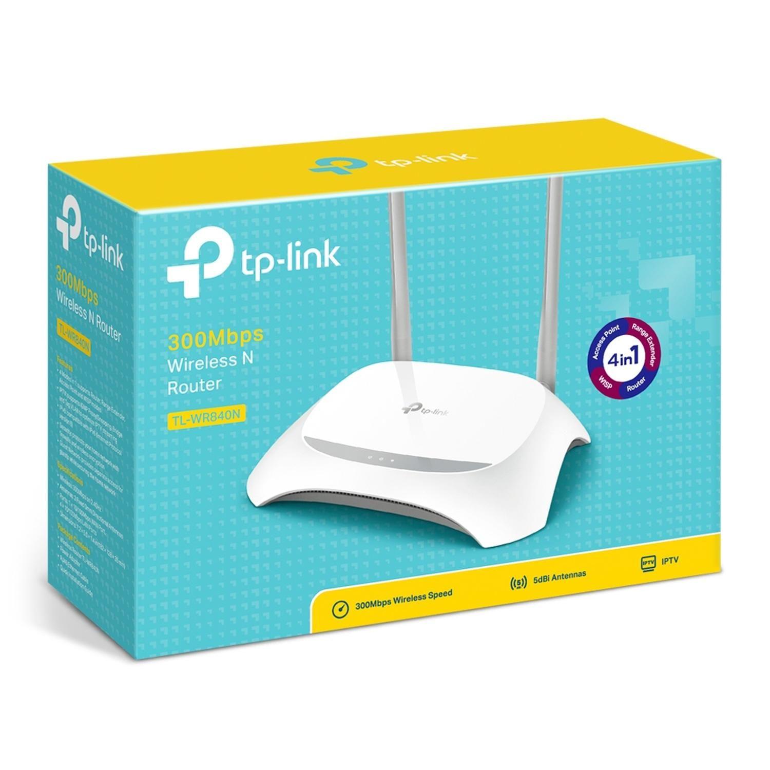 Router Inalámbrico TP-Link TL-WR840N N300-3