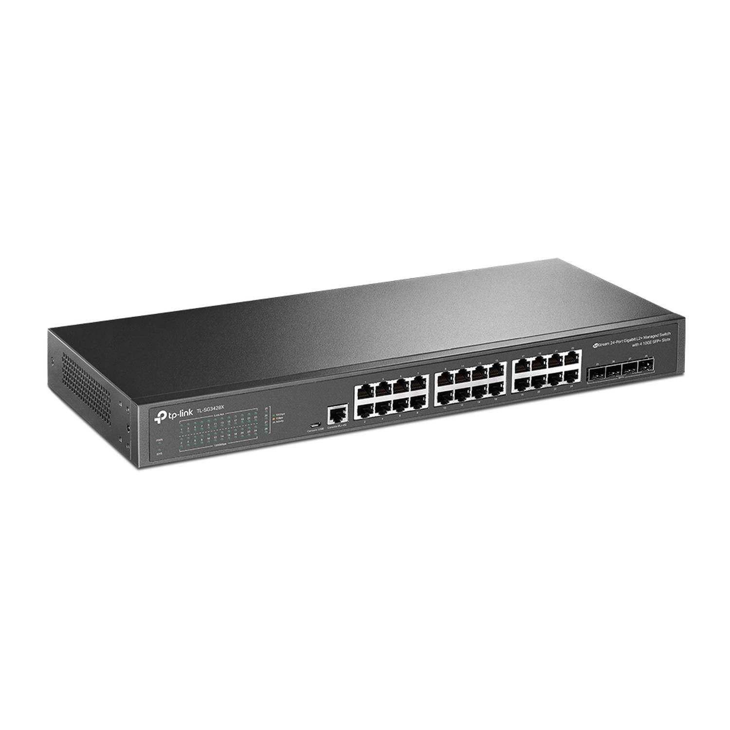 Switch Gestionable TL-SG3428X JetStream 24 puertos Gigabit-1