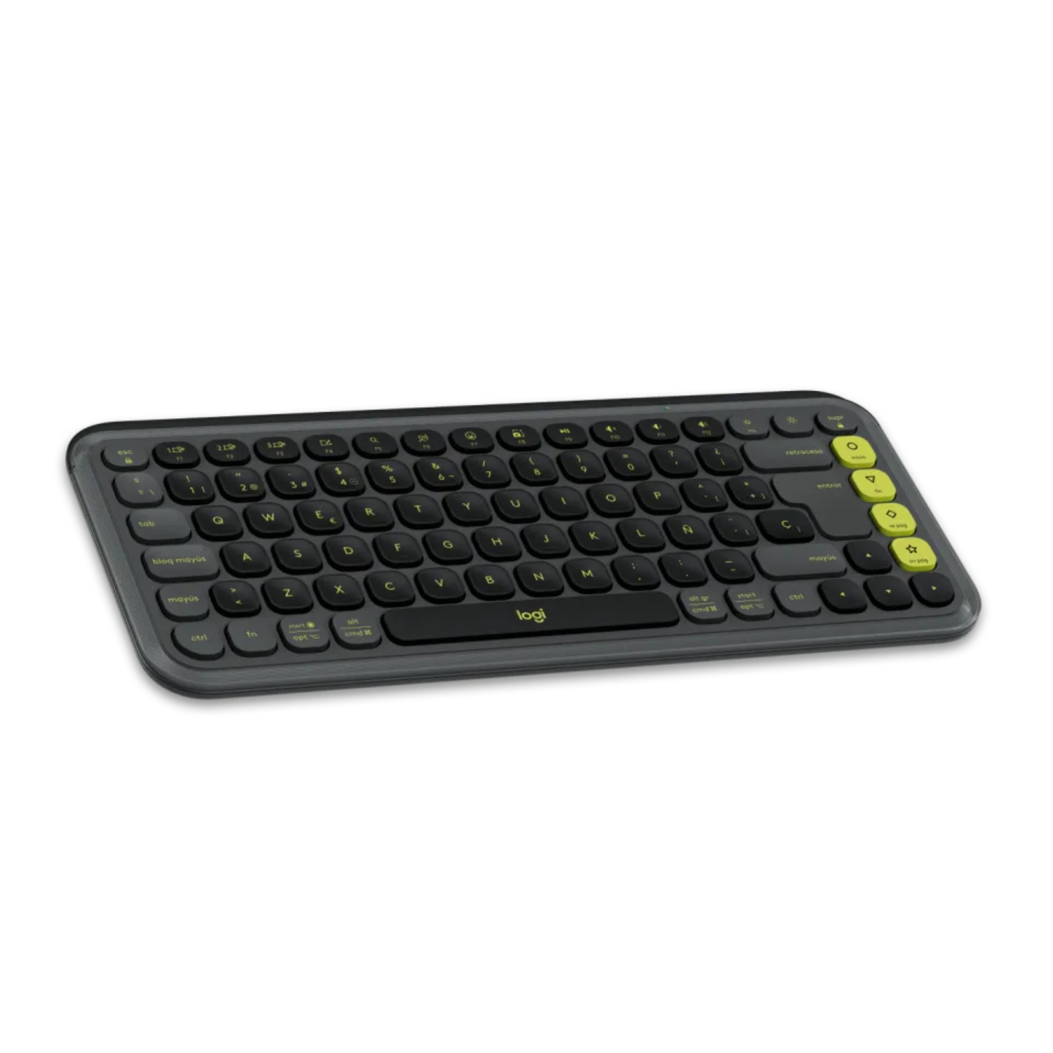 Kit Teclado y Mouse inalámbrico Logitech POP Icon Grafito Español-2