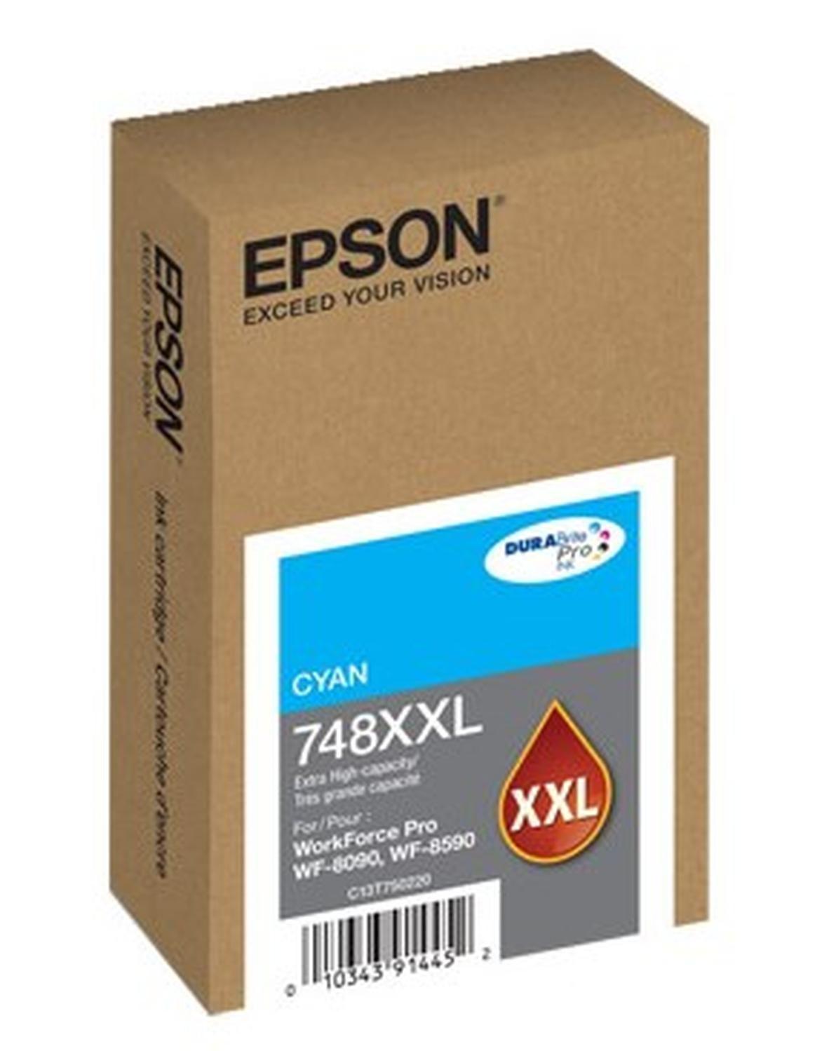 Cartucho Tinta Epson 748XXL - Cyan-0