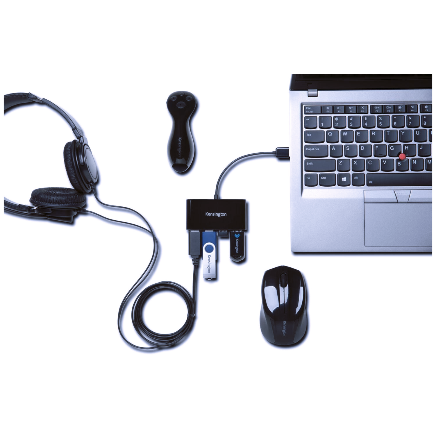Hub USB 2.0 480 Mbit/s Negro-2