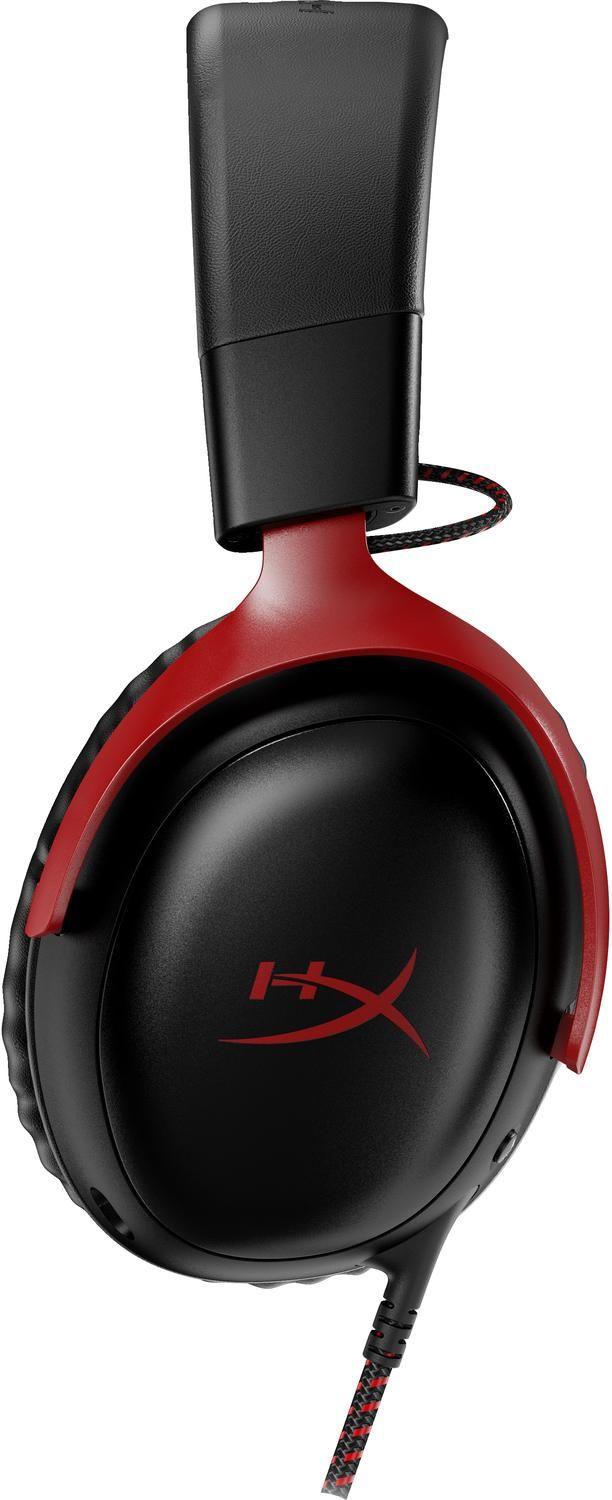 Audífonos Diadema Gamer HyperX Cloud III Alámbrico Negro-3