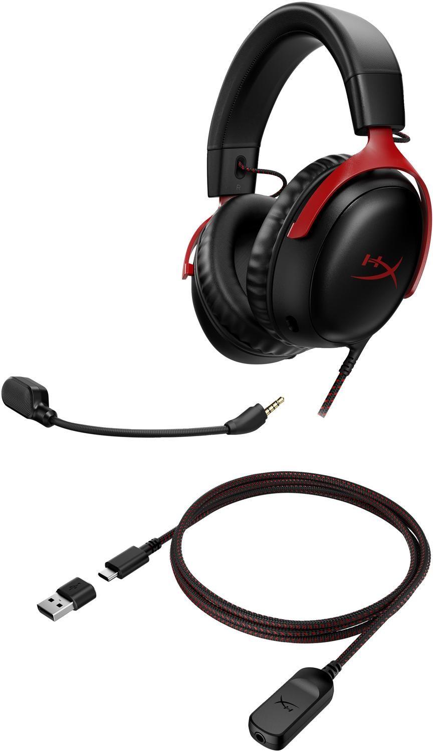 Audífonos Diadema Gamer HyperX Cloud III Alámbrico Negro-6