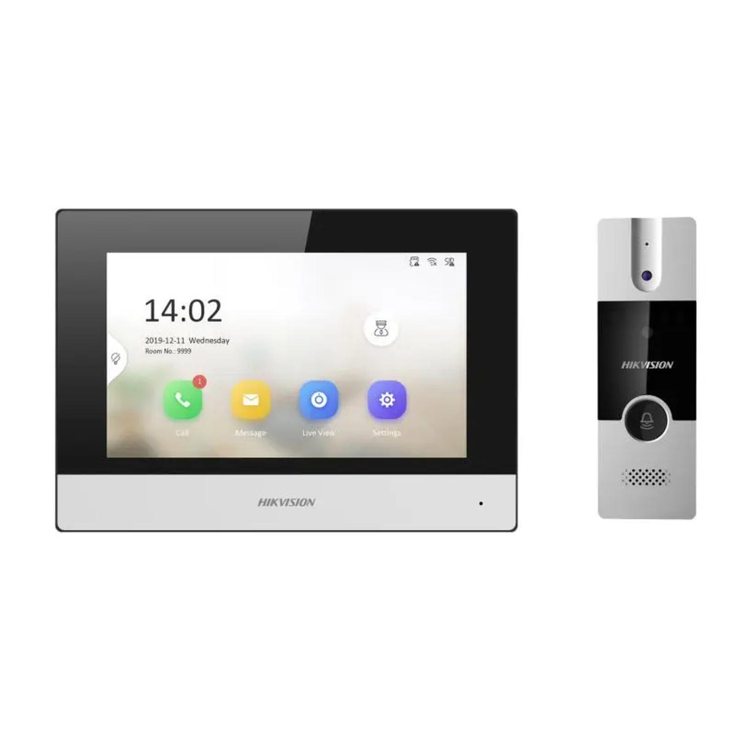 Kit Video Portero Hikvision DS-KIS302-P 7"-0