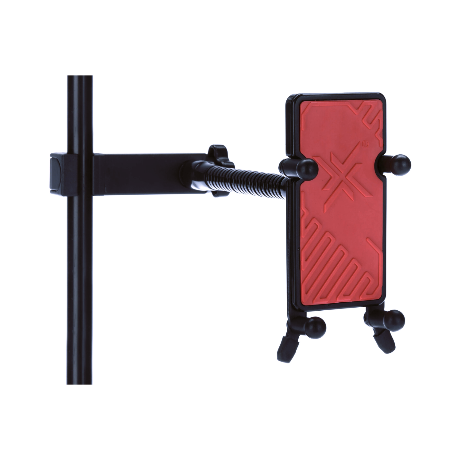 Soporte Smartphone para músicos Hamilton KB125E Rojo-2
