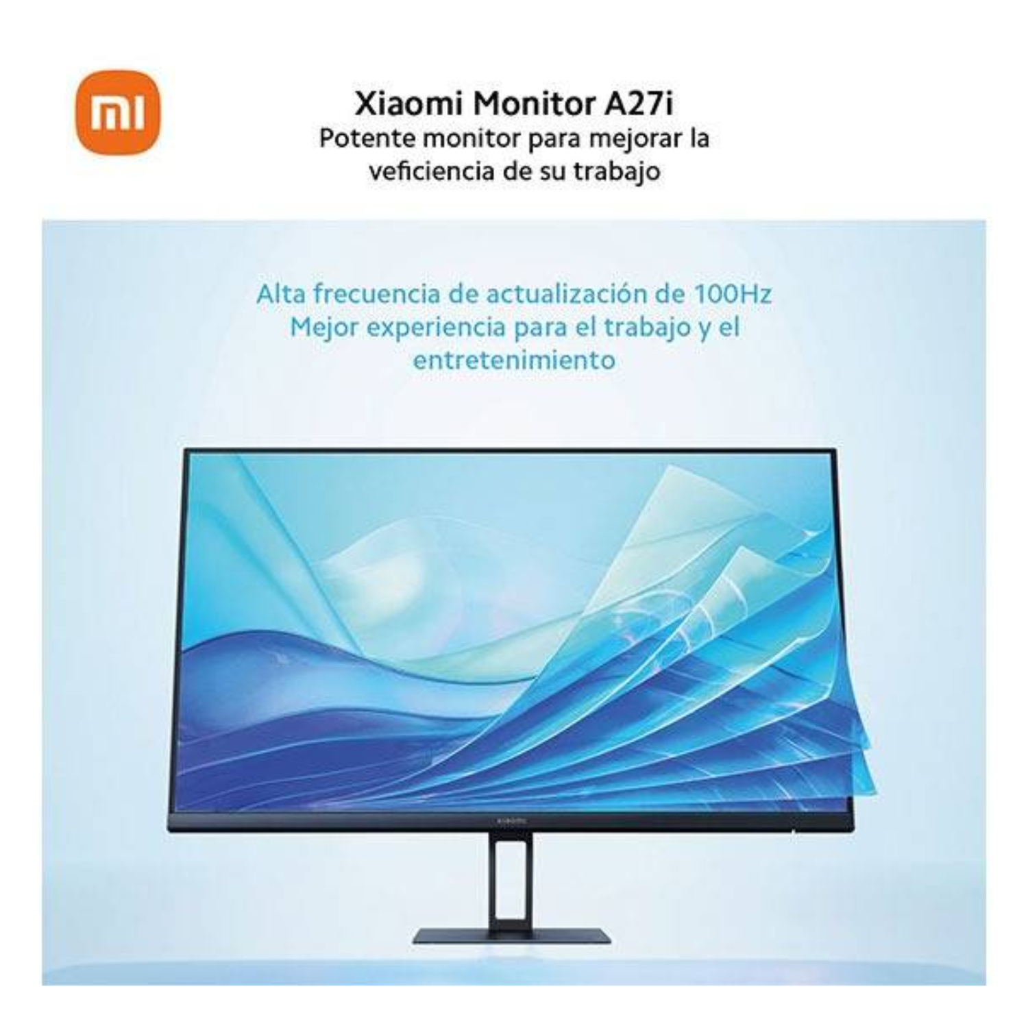 Monitor Xiaomi A27i 1920x1080 Pixeles Full HD LCD 27" Negro-5