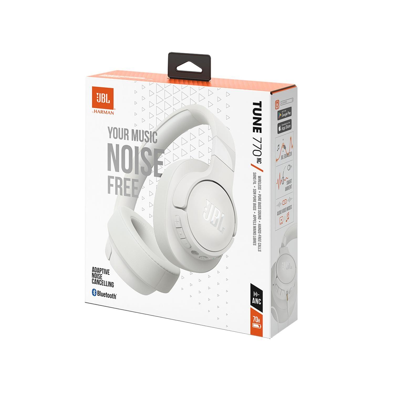 Audífonos Diadema JBL Tune 770NC Inalámbrico Blanco-2