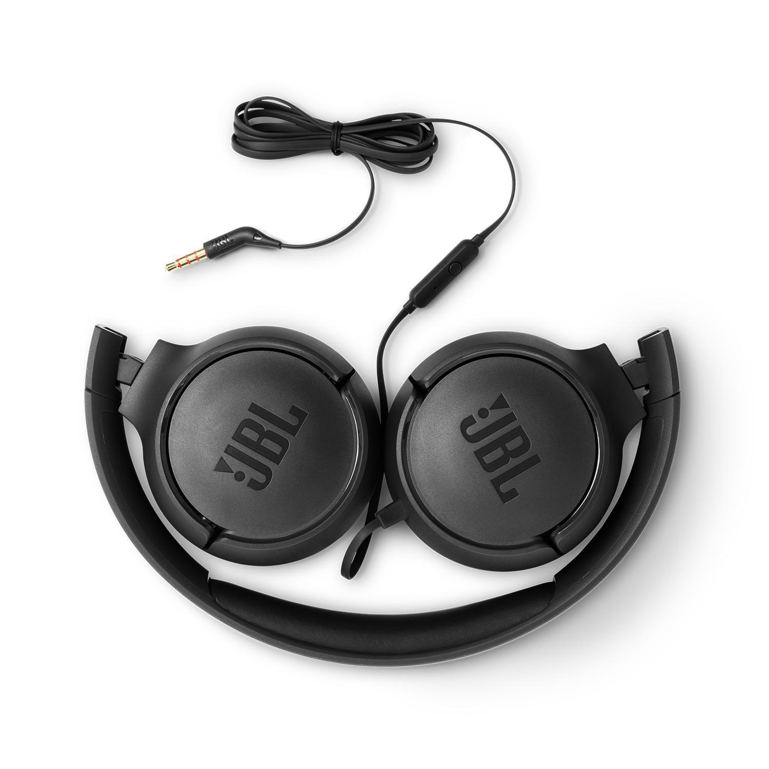 Audífonos Diadema c/Micrófono JBL Tune 500 Alámbrico Negro-2