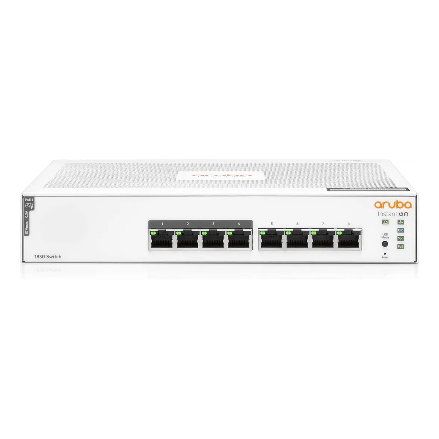 Switch Aruba Instant On 1830 8 Puertos Gigabit 16 Gbps PoE 65W-0