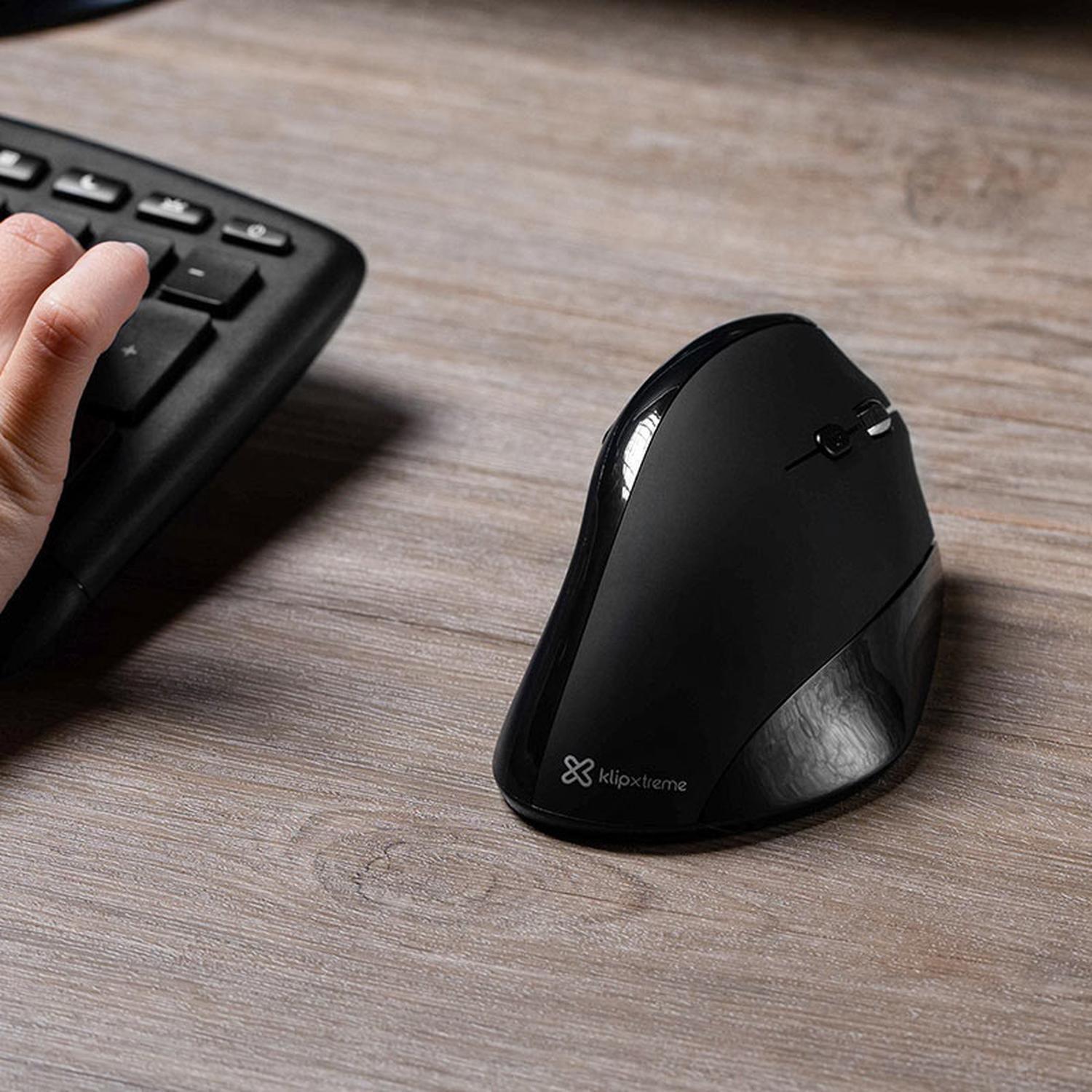 Mouse EverRest Diestro RF inalámbrico Óptico-8