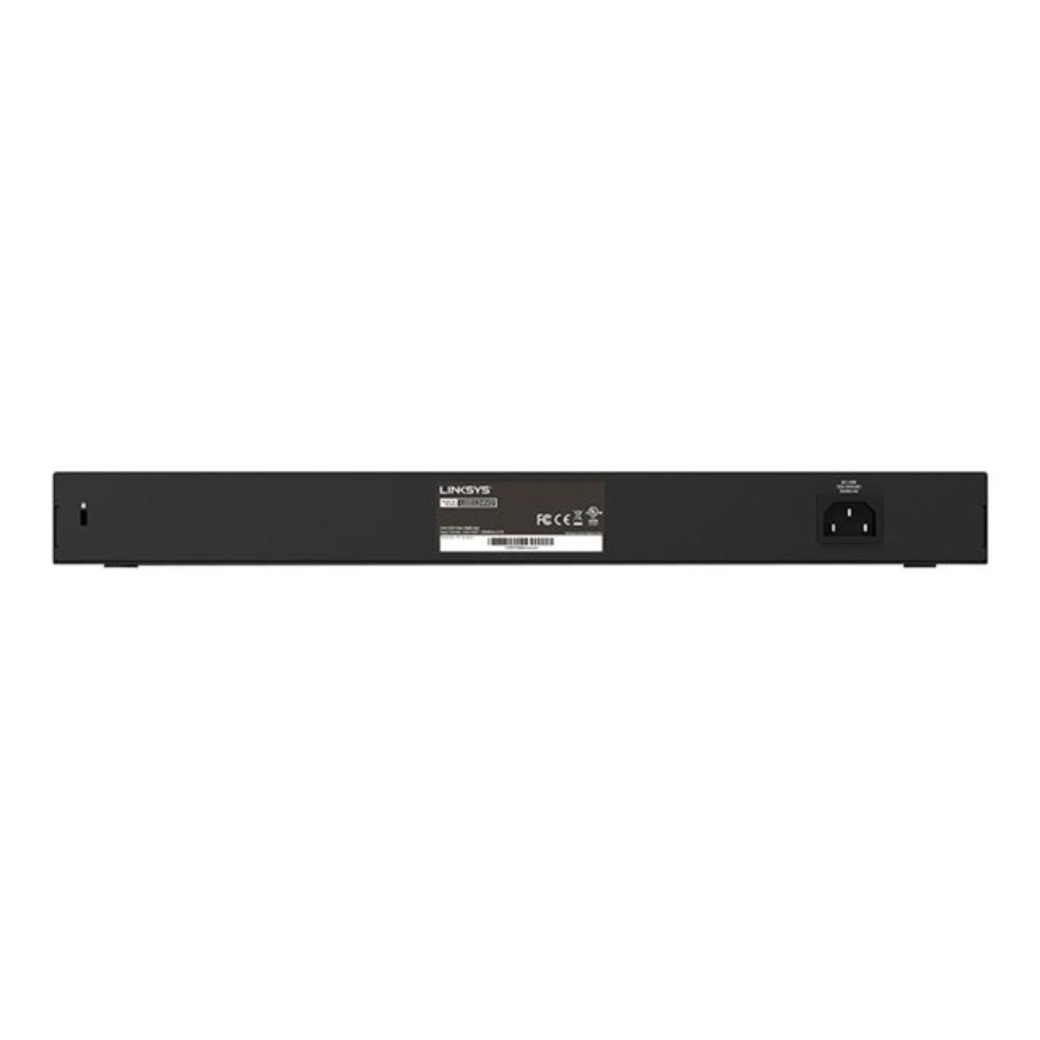 Switch LGS124 Gigabit Ethernet (10/100/1000) 1U Negro-3