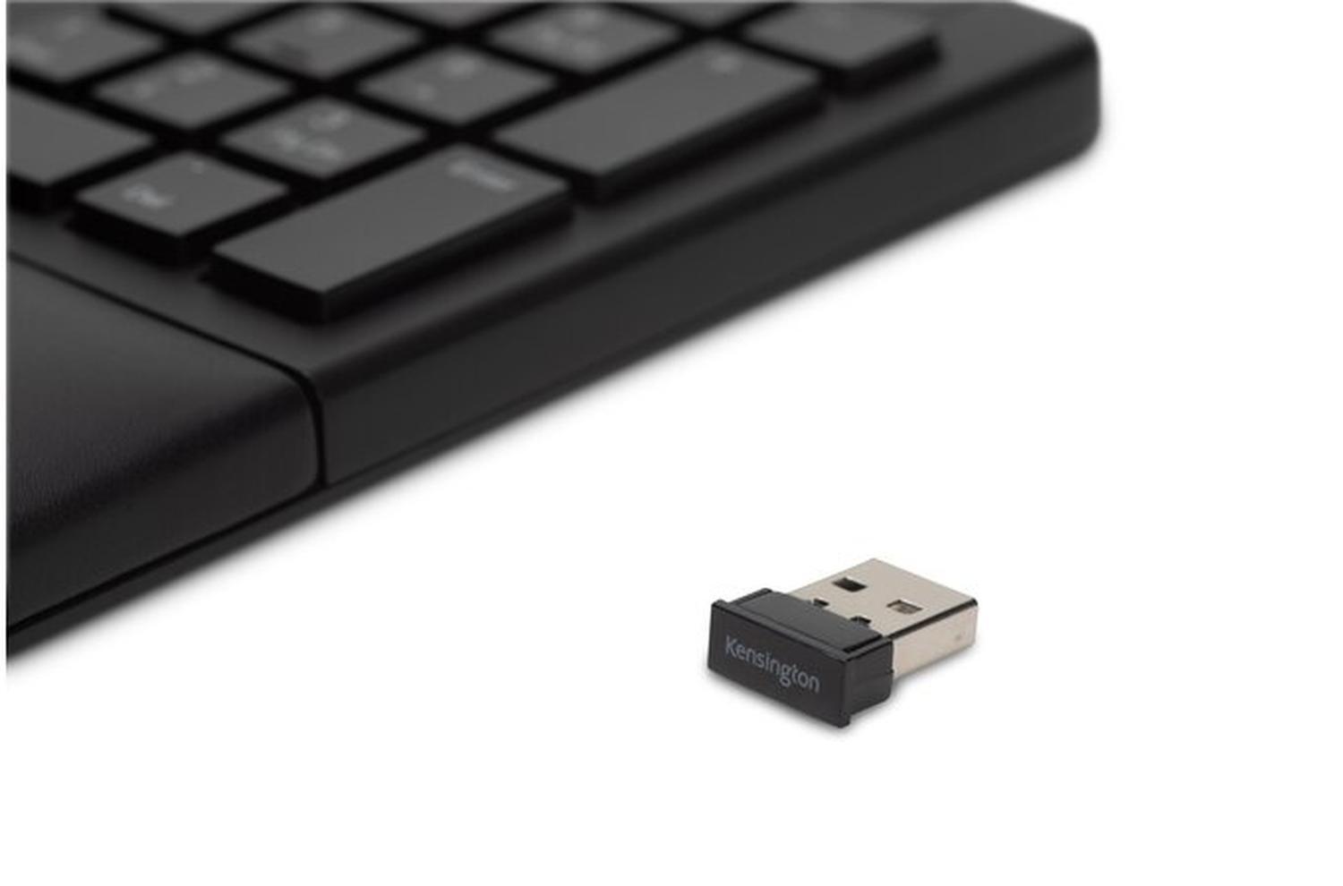 Teclado Ergonómico Inalámbrico Pro Fit Negro-3