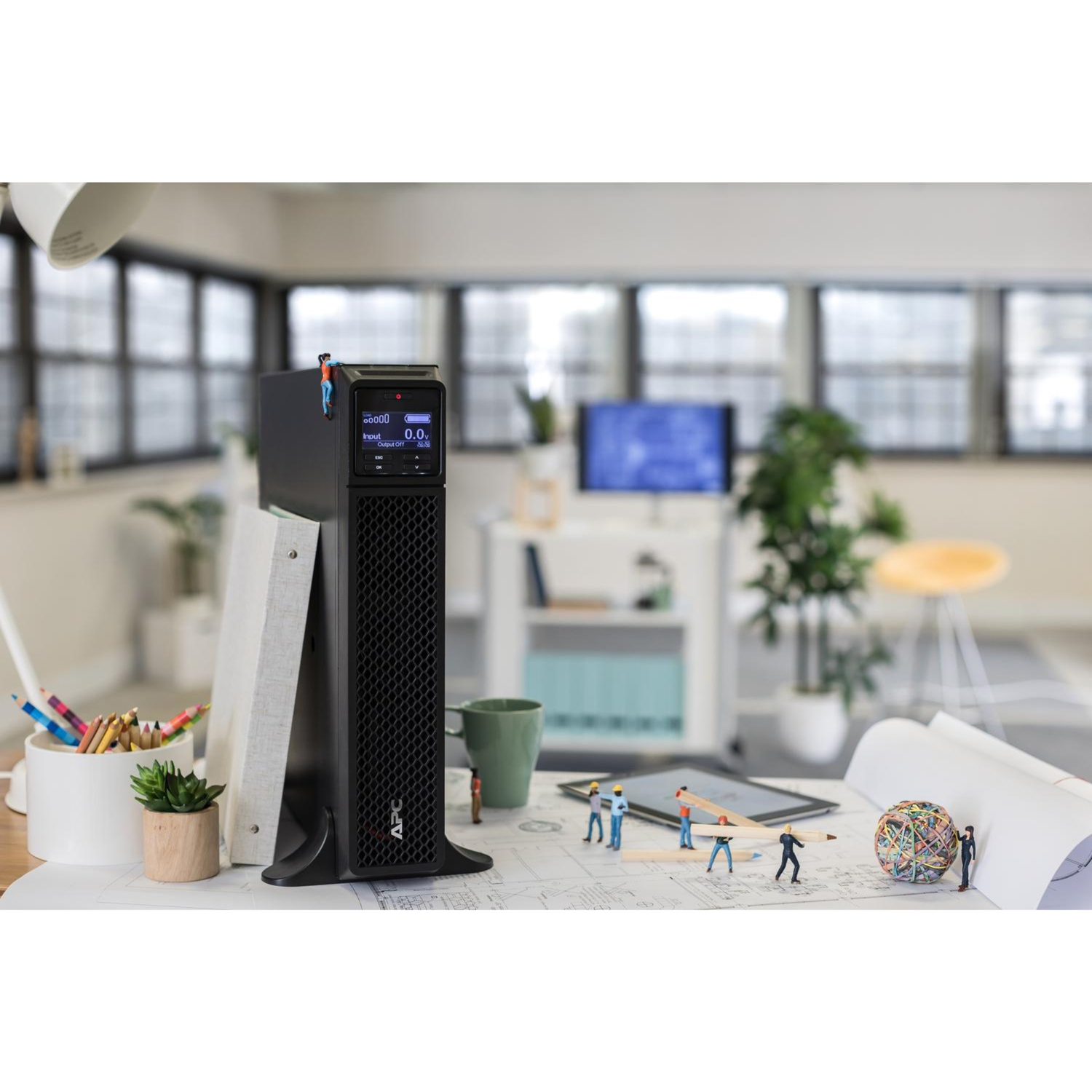 UPS Doble conversión en línea 3 kVA 2700 W 10 salidas AC-6