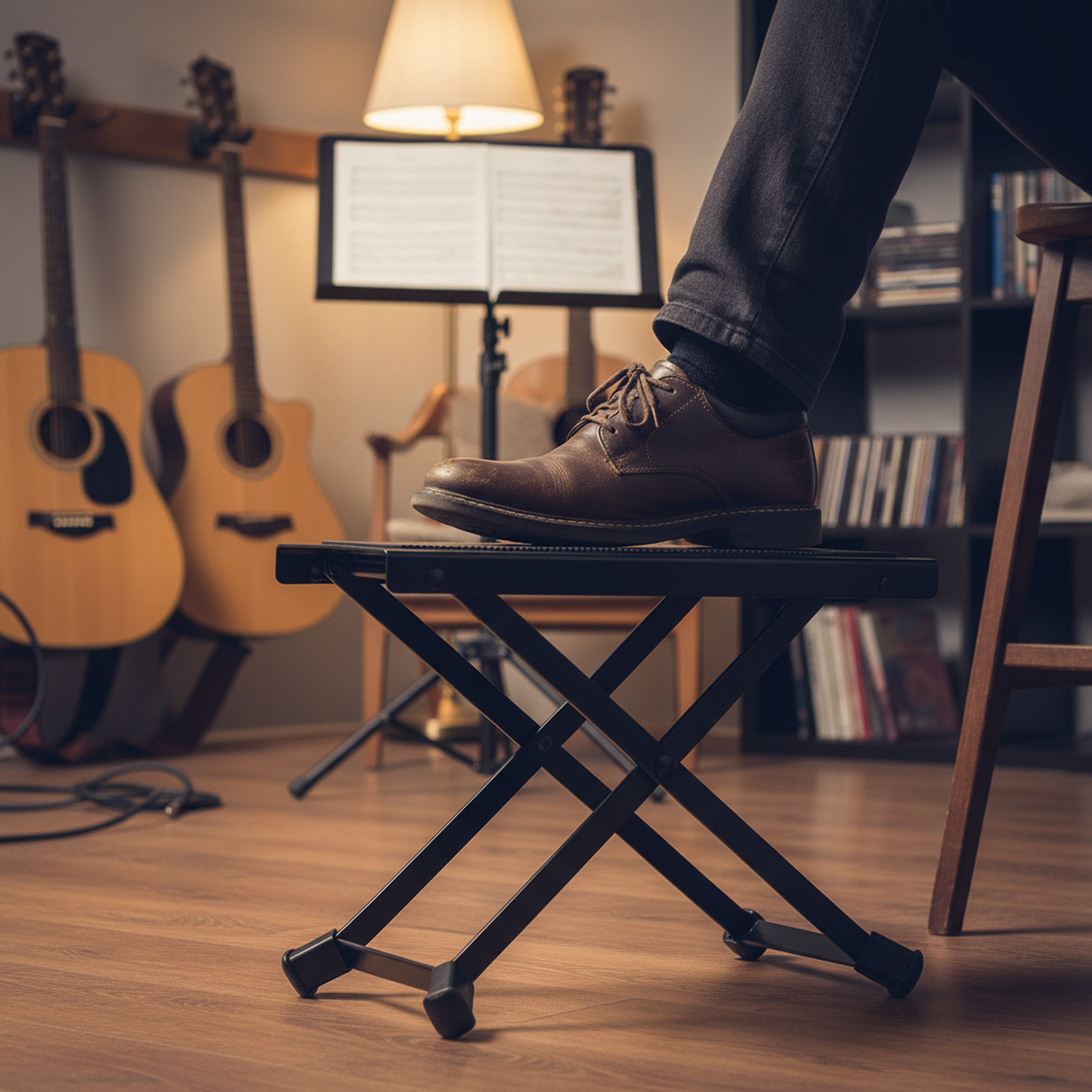 Soporte para Pie Guitarrista Hamilton KB300G-1