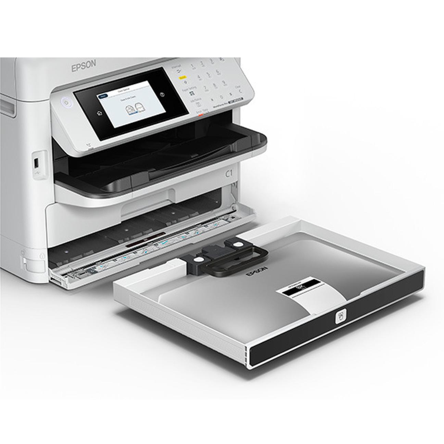 Impresora Multifuncional Epson WF-M5899 Monocromática WiFi-3