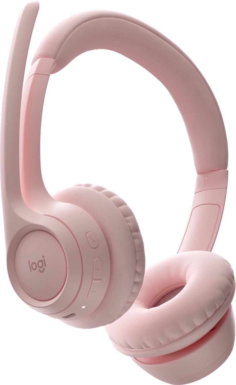 Audífonos Teletrabajo Logitech Zone 300 Inalámbrico Rosa-3