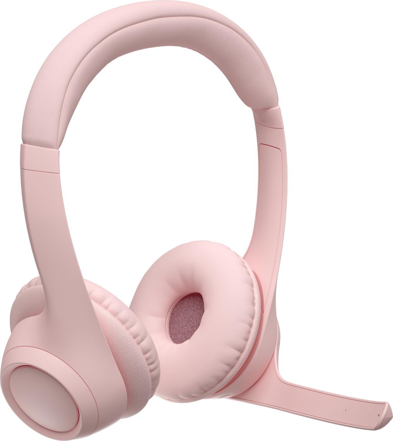 Audífonos Teletrabajo Logitech Zone 300 Inalámbrico Rosa-4