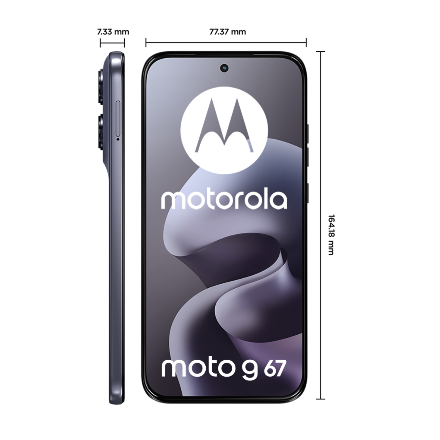 Smartphone Motorola Moto G67 256GB 4GB 5G Gris-4