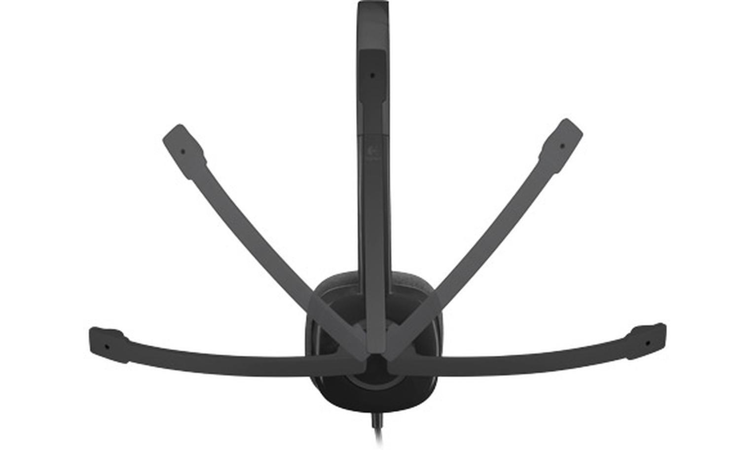 Audífonos Teletrabajo/Call Center Logitech H151 Negro-5