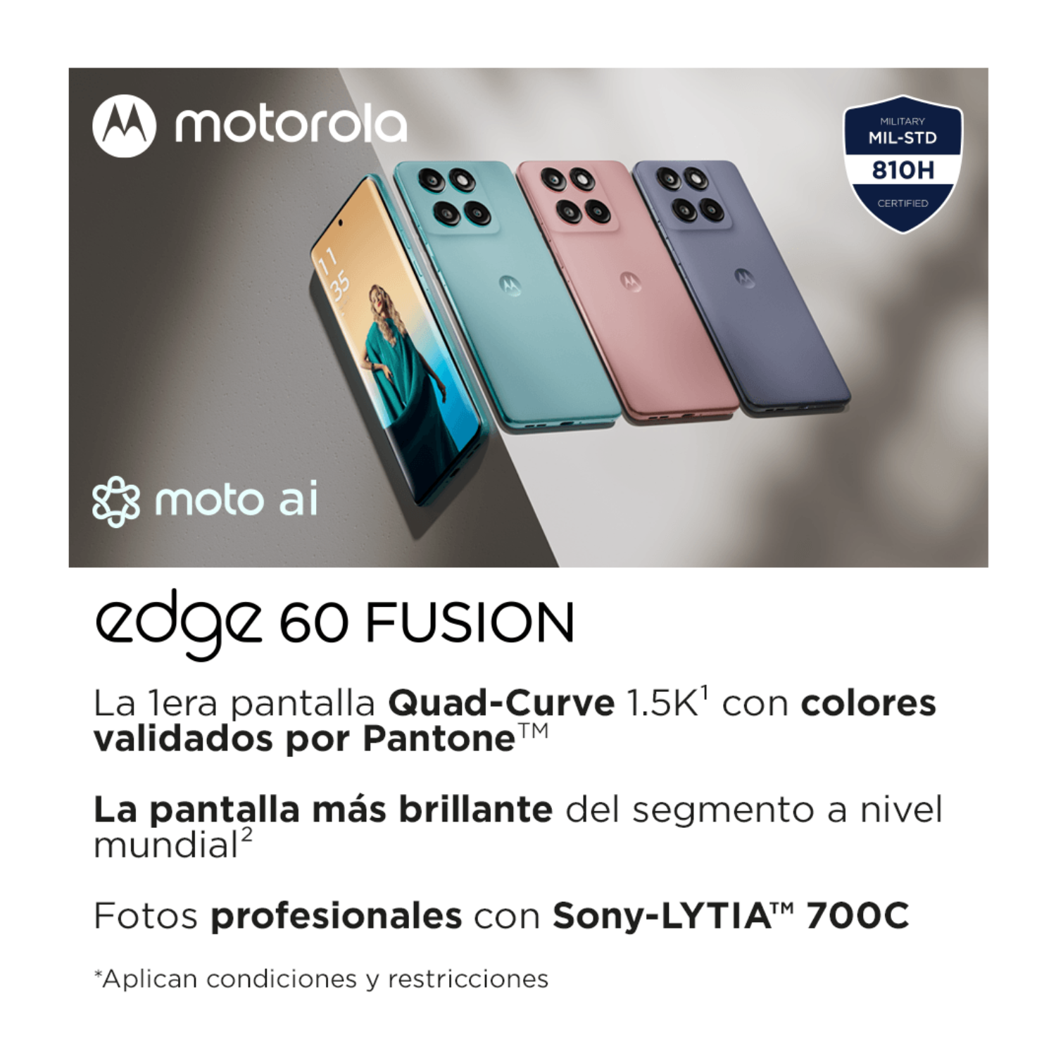 Smartphone Motorola Edge 60 Fusion 8 GB 256 GB Mocha Mousse-2