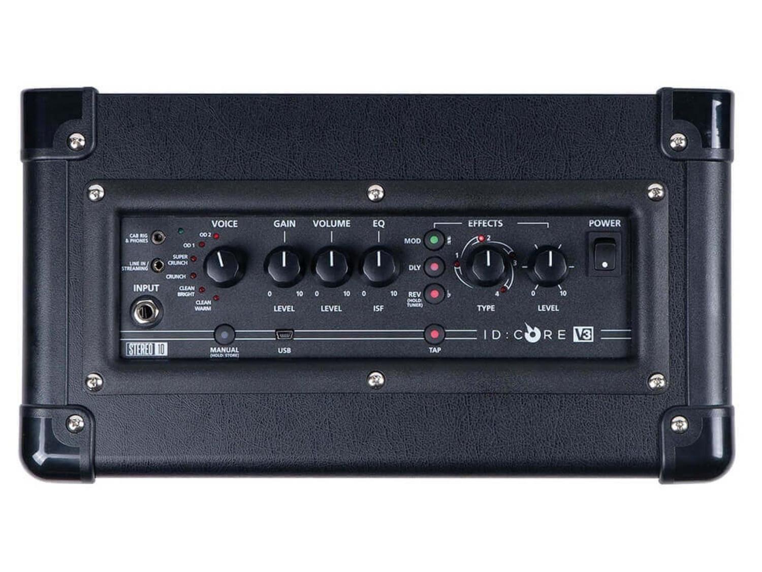 Amplificador Guitarra ID:CORE V3 10 Combo 2x3" 10W FX USB-1