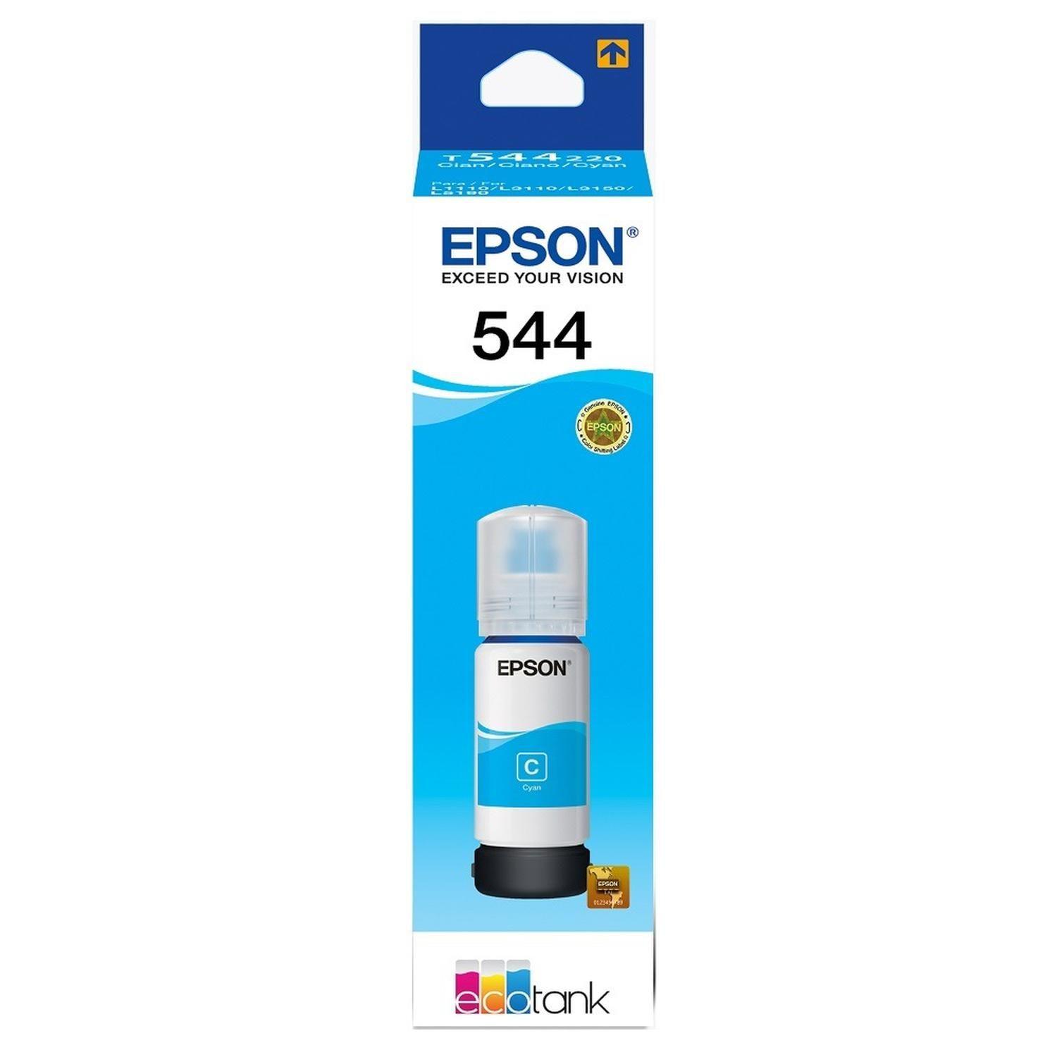 Botella de Tinta Cian Epson T544 65ml-0