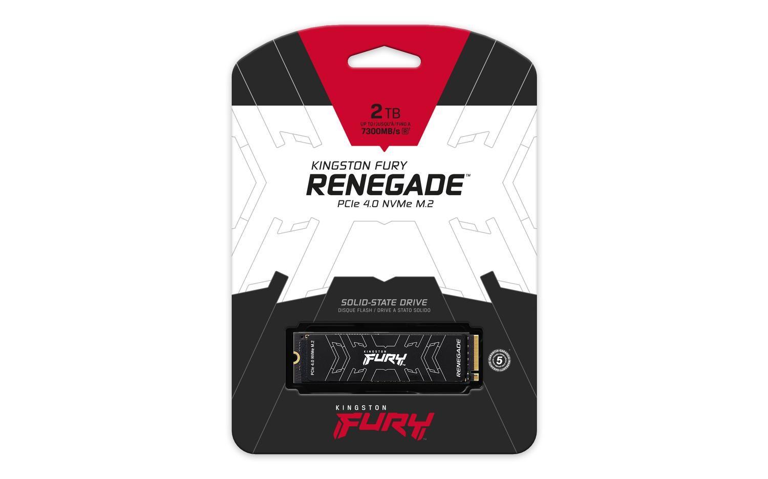Unidad interna de estado sólido FURY Renegade M.2 2TB-4