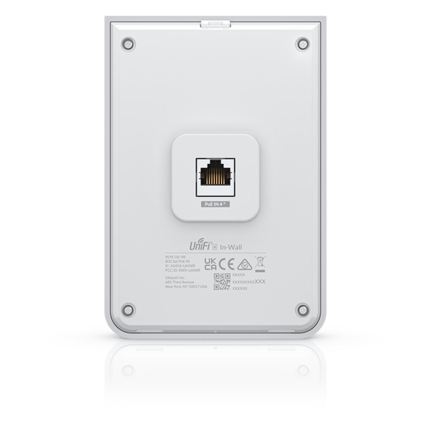 Punto de Acceso Inalámbrico Ubiquiti Unifi 6 In-Wall PoE-4