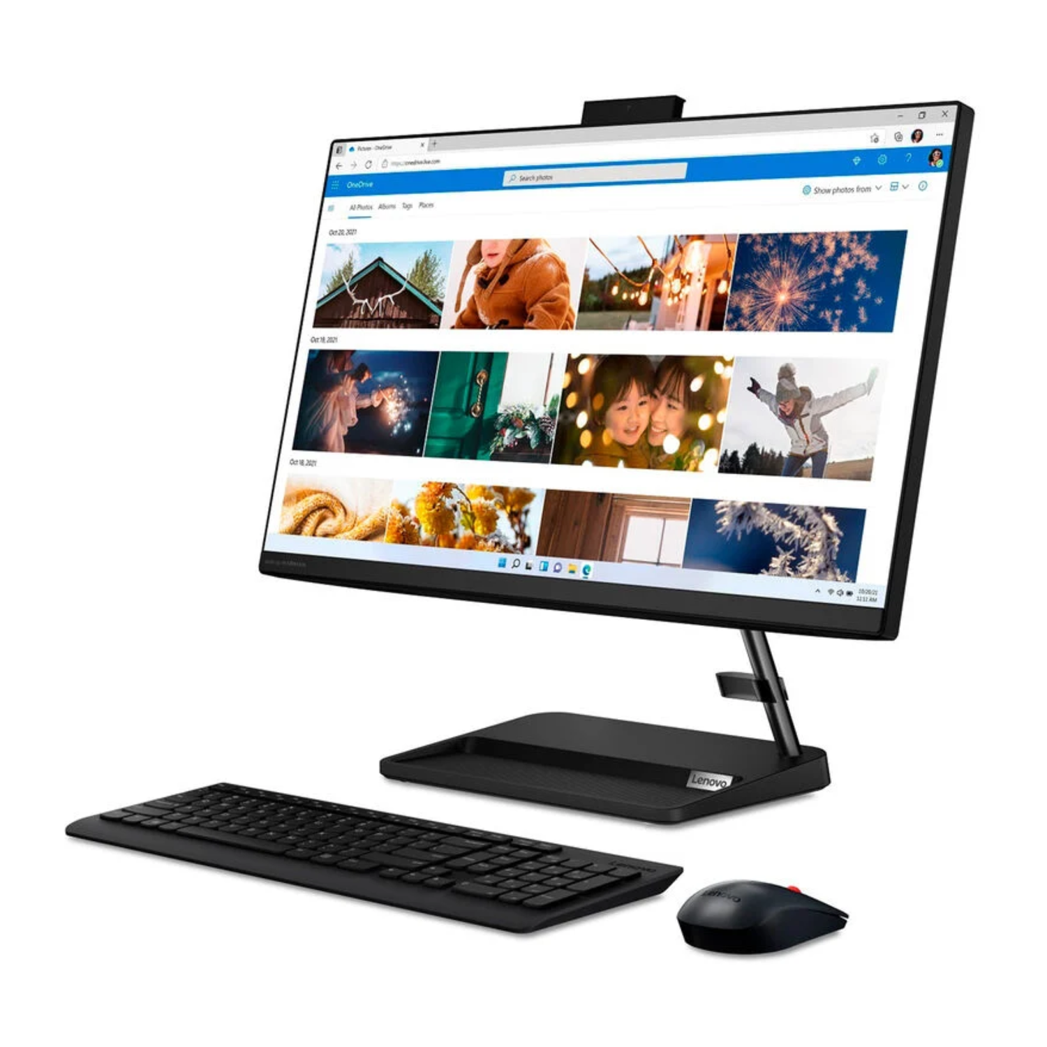All in One IdeaCentre 3 i5-12450H Win11 Home 8GB 512GB 23.8"-1