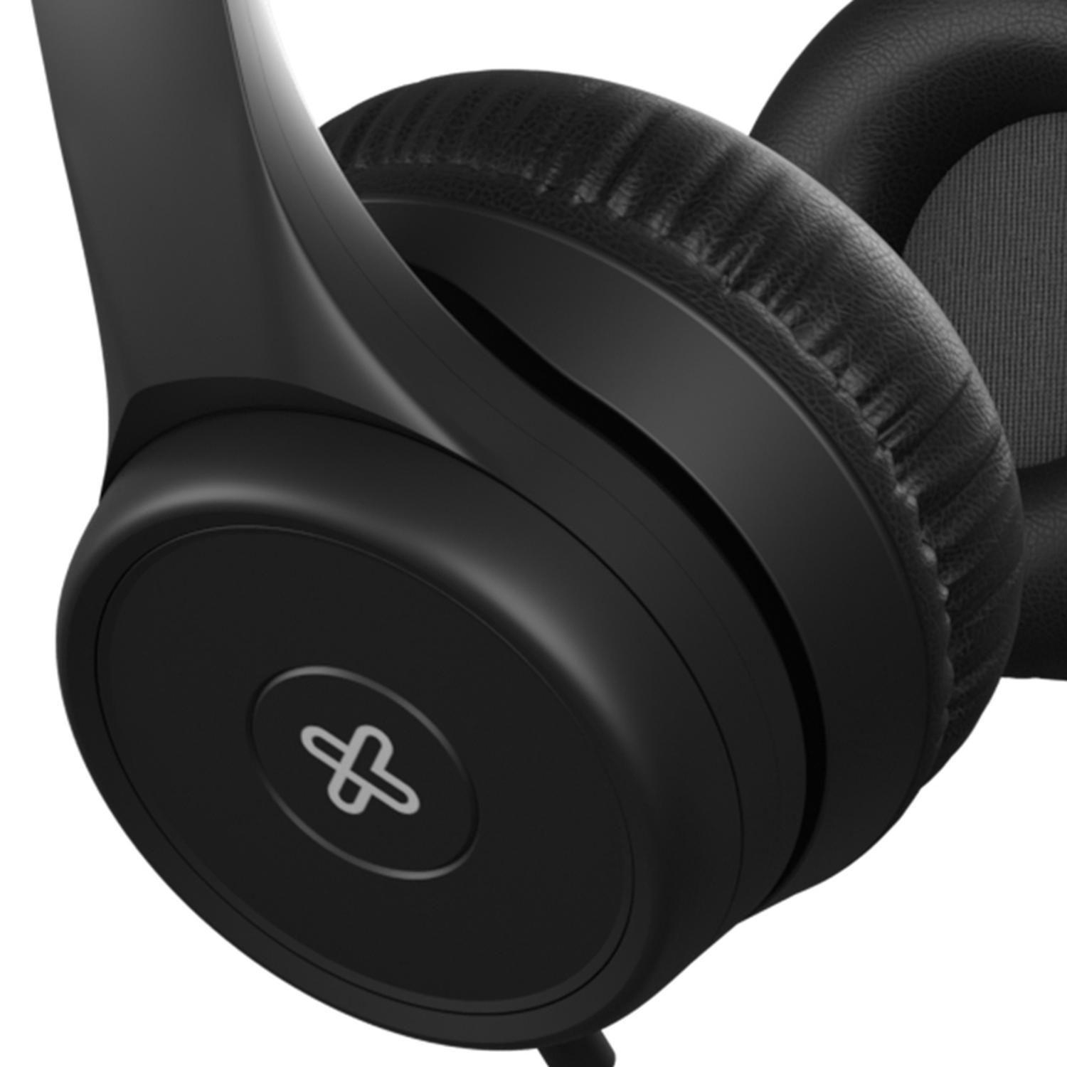 Audífonos Teletrabajo Klip Xtreme KCH-510 Alámbrico Negro-3