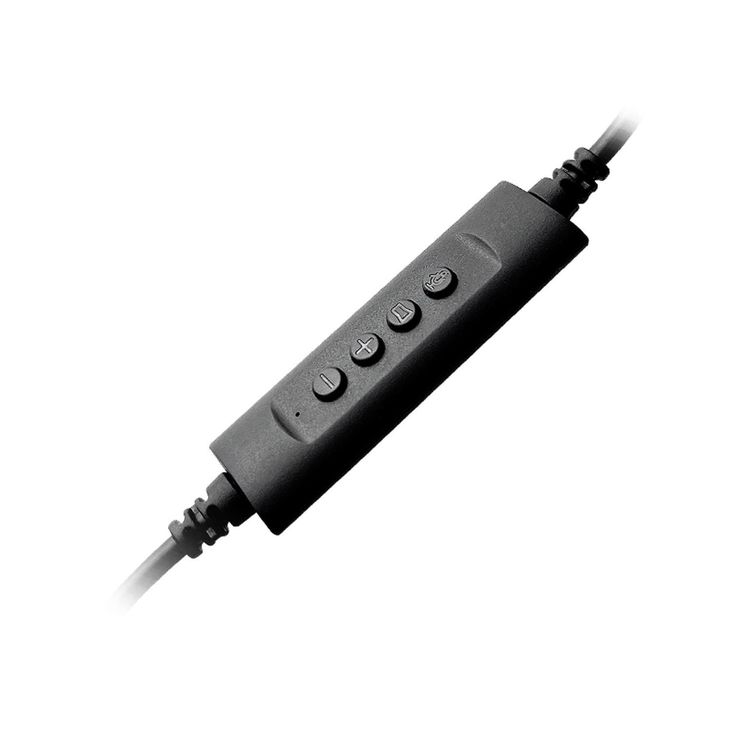 Audífonos Teletrabajo Klip Xtreme KCH-510 Alámbrico Negro-4