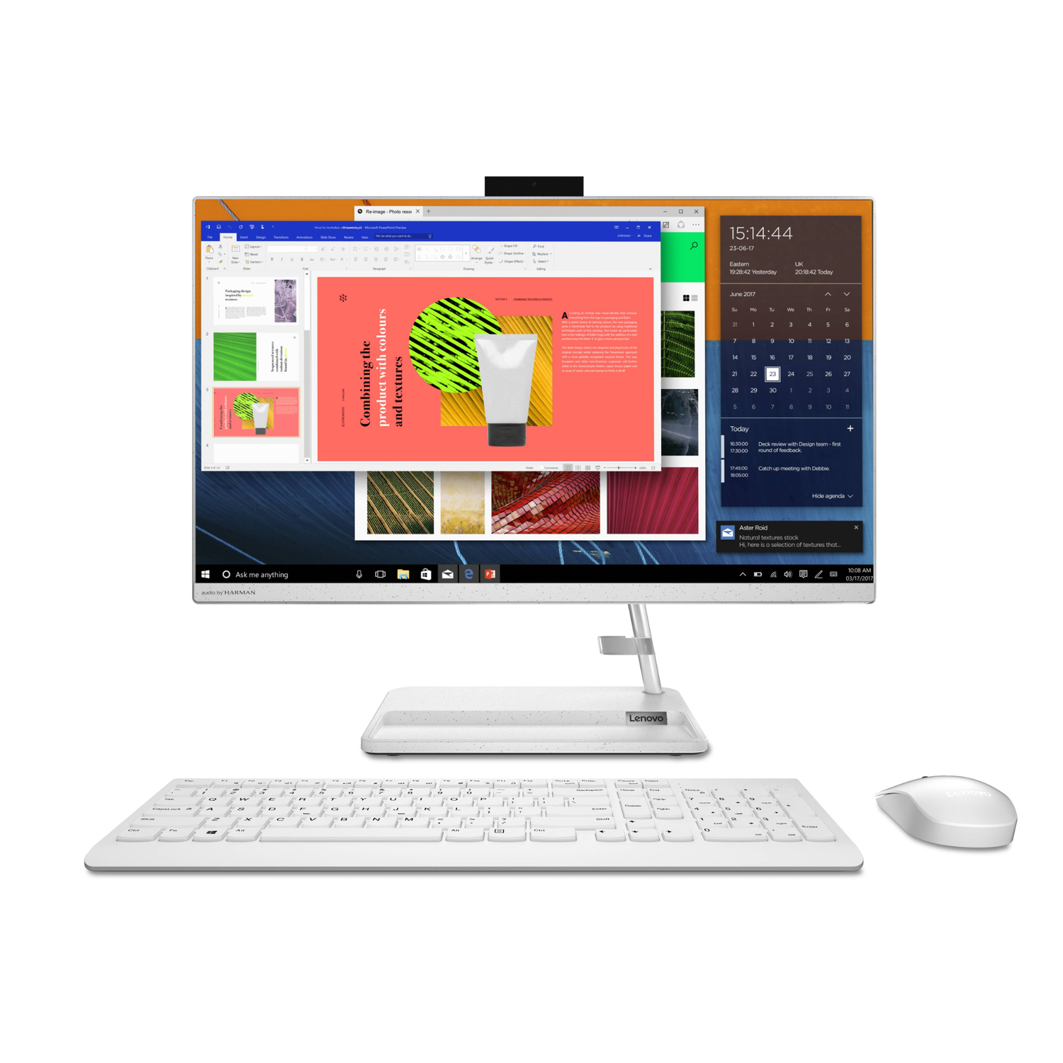 PC All in One IdeaCentre 3 Ryzen 5 Win11 8GB 512GB 23.8"-0
