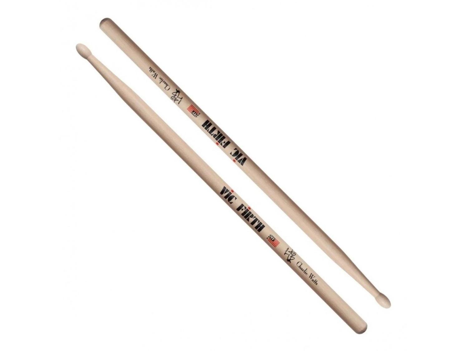 Baquetas Batería Serie Autografiados/Charlie Watts Vic Firth-3