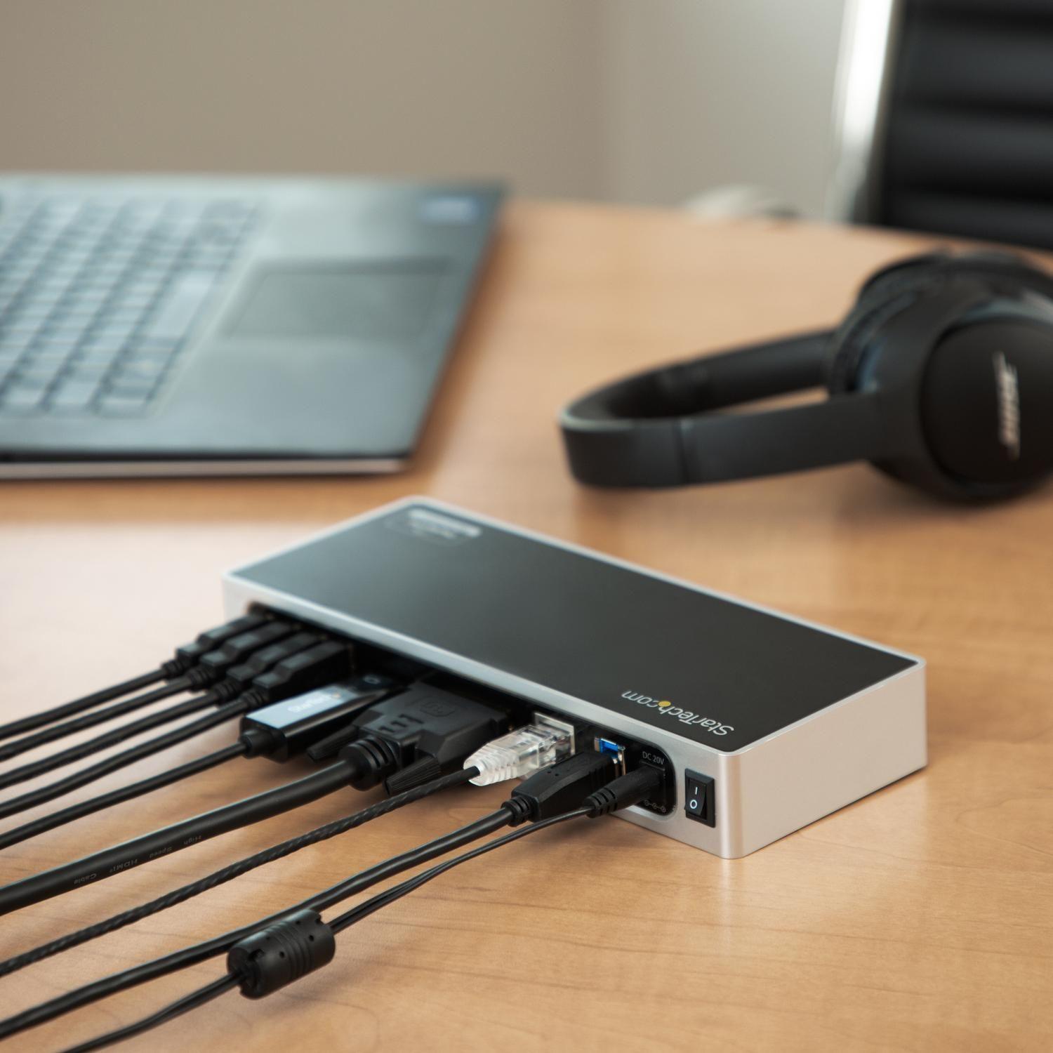 Docking Station StarTech DK30ADD USB 3.0 Dual Monitor-6
