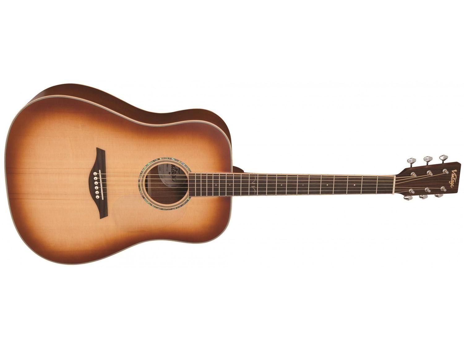Guitarra Acústica Dreadnought Tapa SOLIDA Sitka Spruce-0