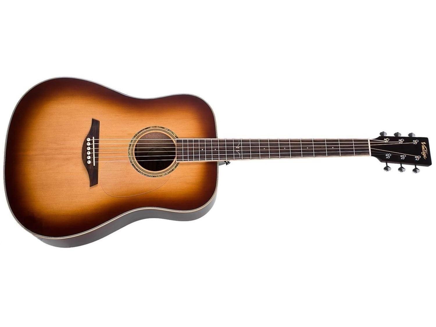 Guitarra Acústica Dreadnought Tapa SOLIDA Sitka Spruce-1